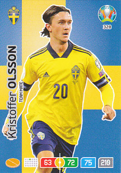Kristoffer Olsson Sweden Panini UEFA EURO 2020#328